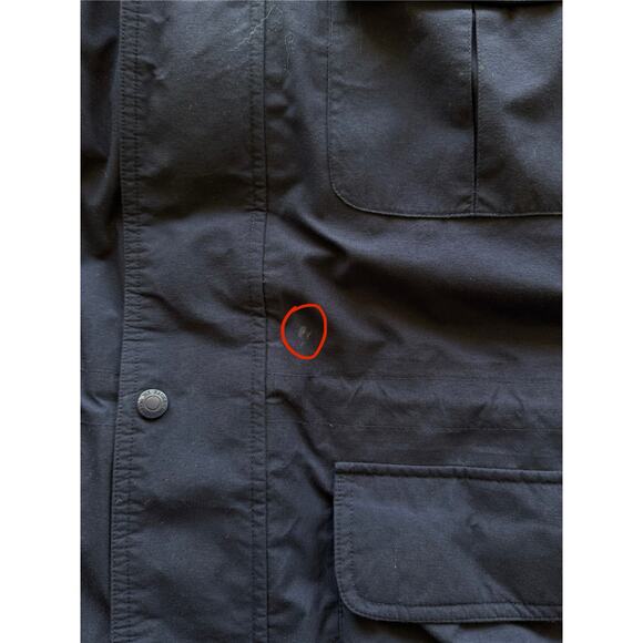 VTG 80s/90s Eddie Bauer Goose Down Ridgeline Gore-Tex Winter Hooded Jacket Large - Picture 10 of 10